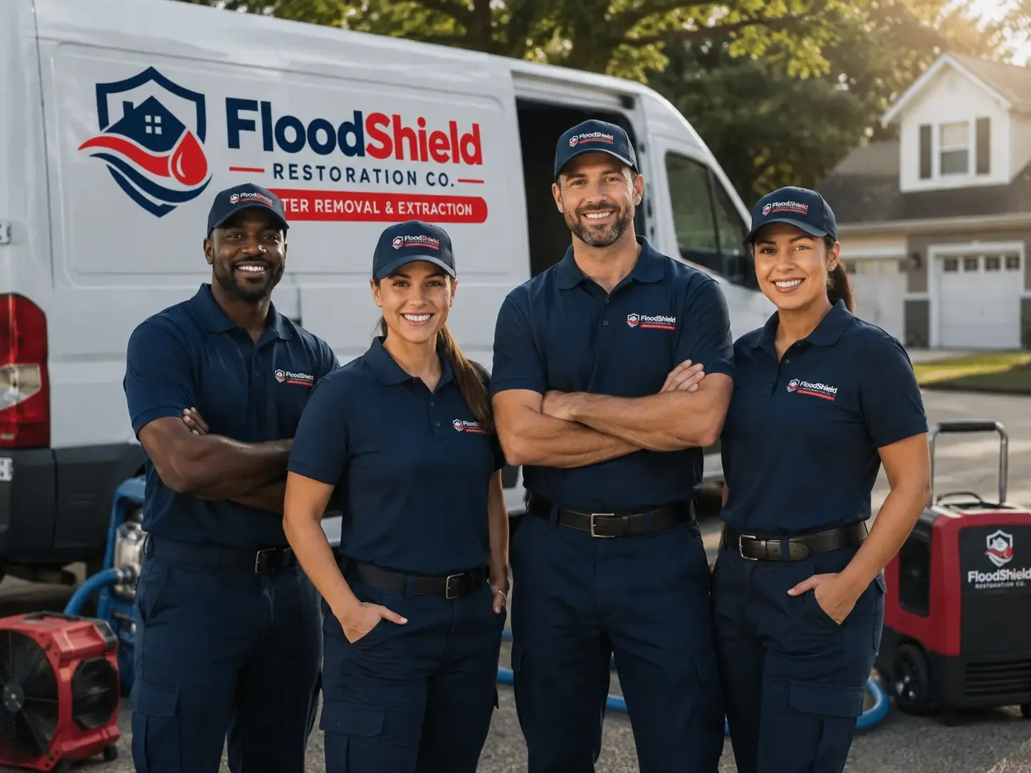 Flood Damage Restoration company in Tall Timbers, MD